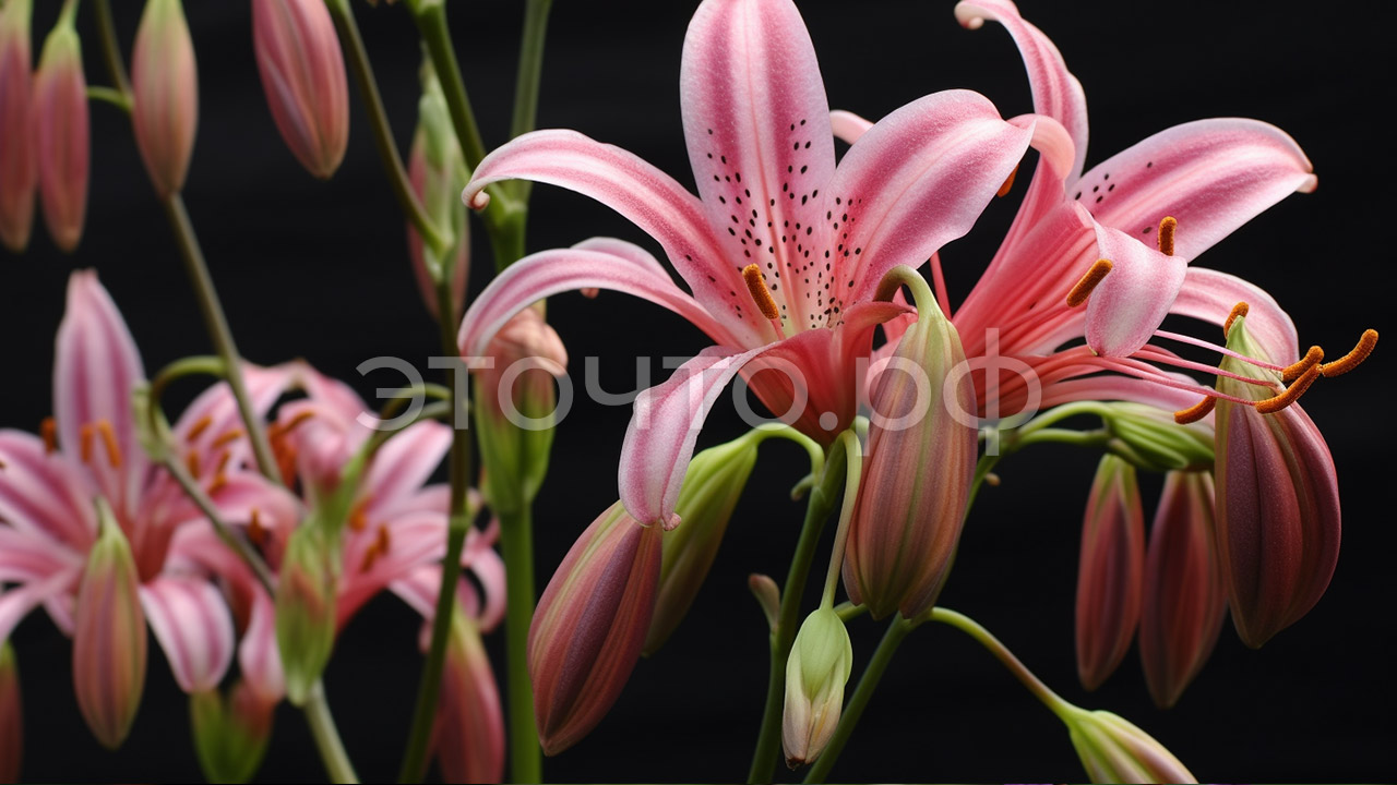 Тюркская лилия (Lilium martagon)